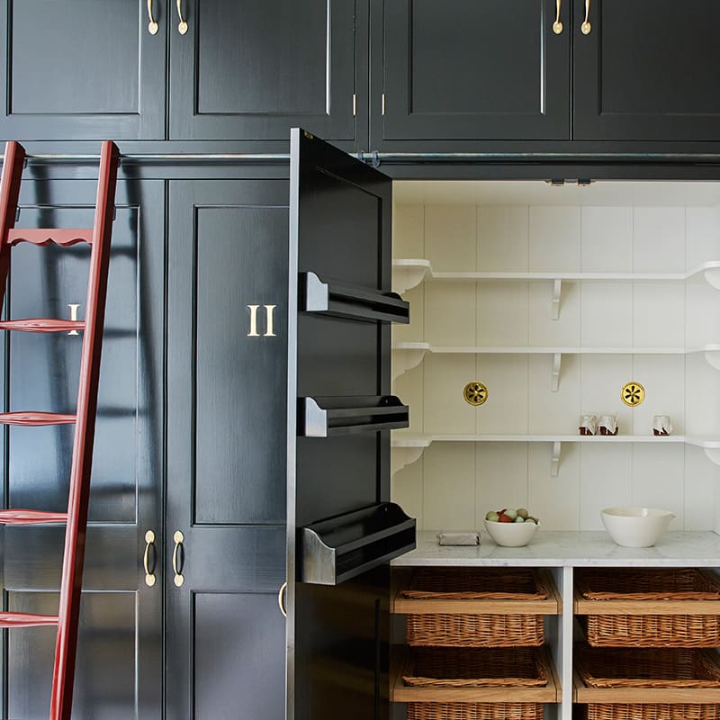 Luxury bespoke pantry and larder design USA